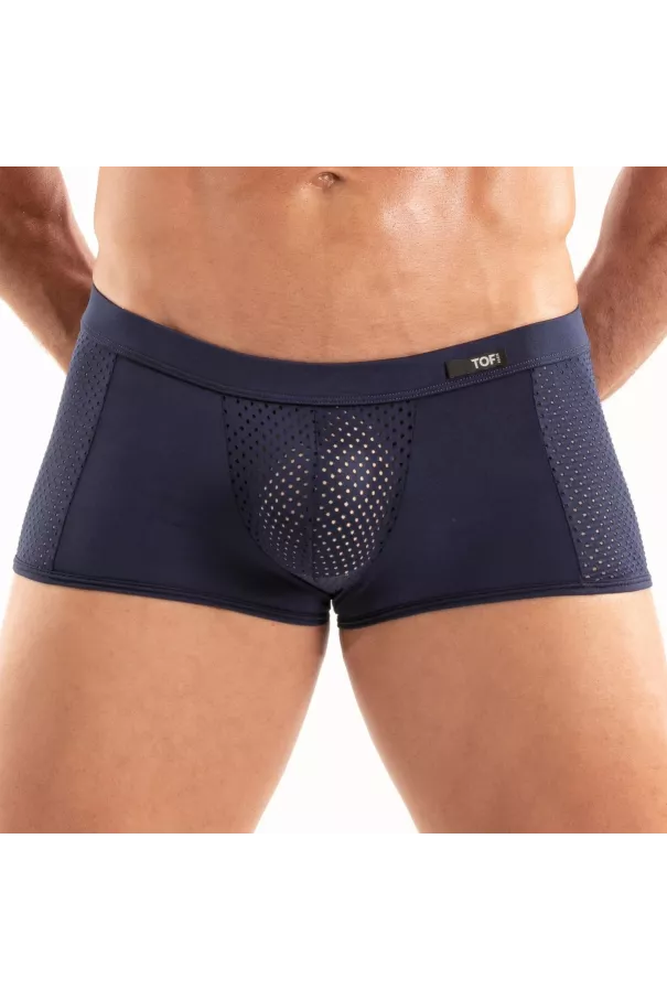 Temptation Microfiber Trunk Navy By TOF Paris