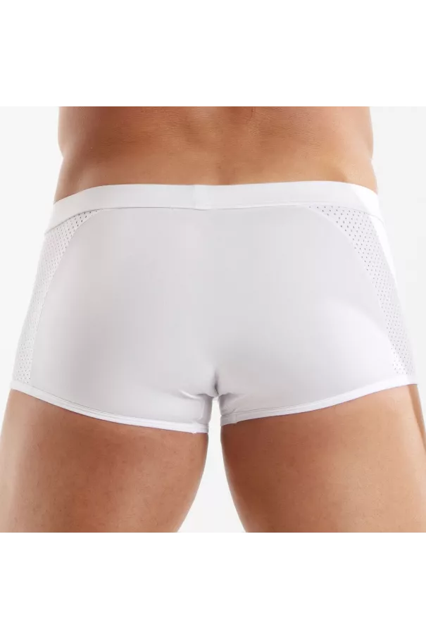 Temptation Microfiber Trunk White From Back