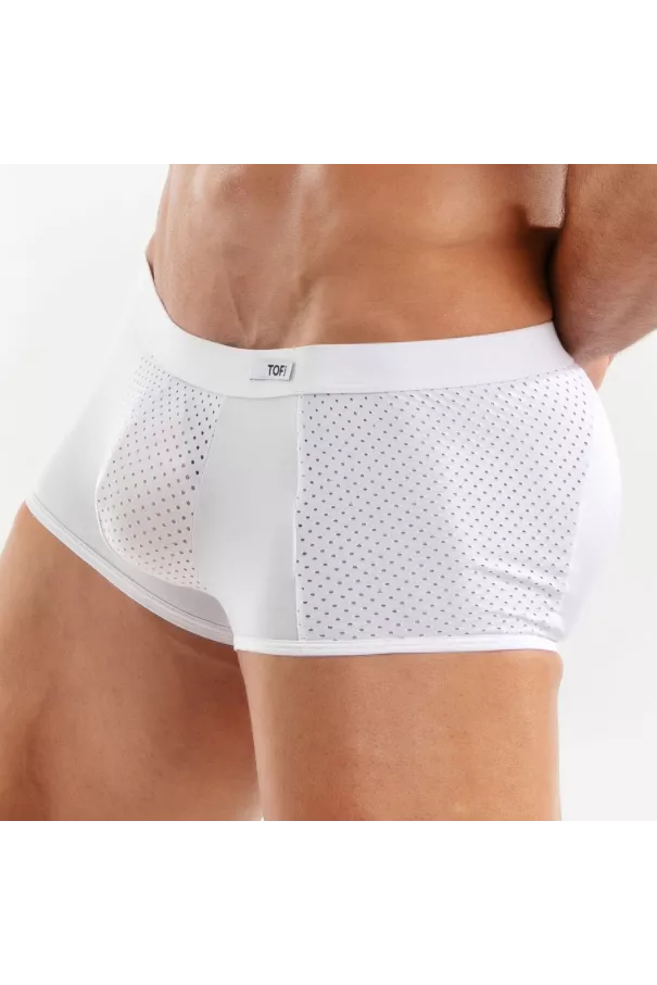 Temptation Microfiber Trunk White For Men By TOF Paris