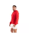 Sweat A Capuche En Polaire Rouge