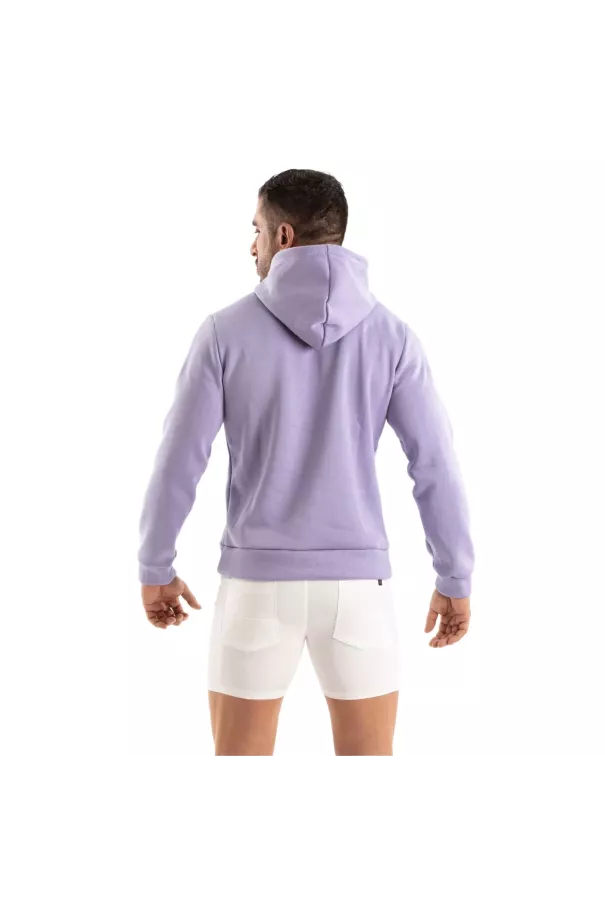Fleece Hoodie Purple