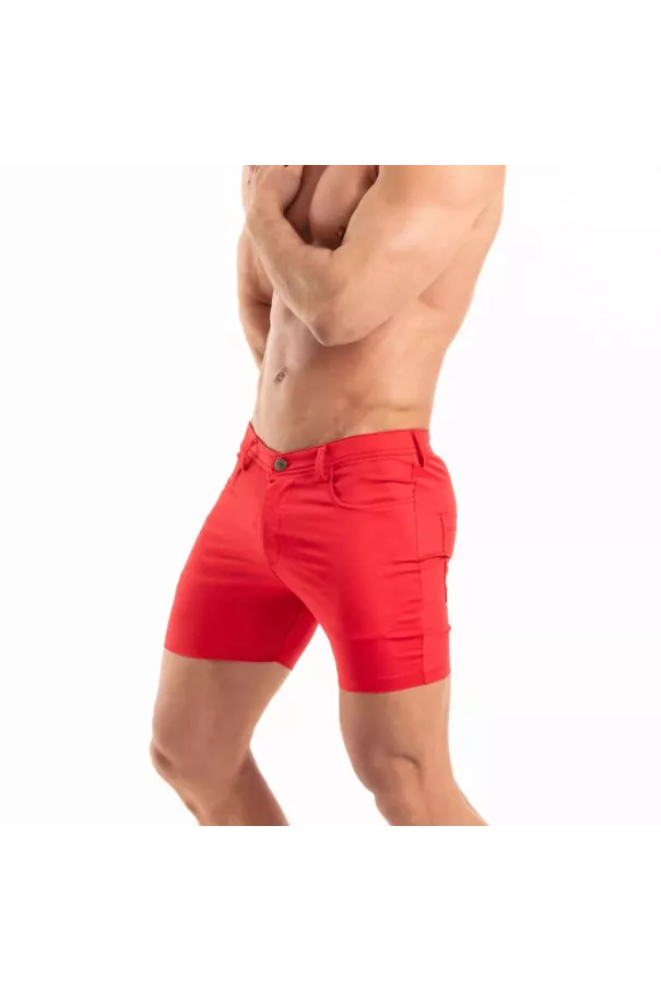 Chino Short Red