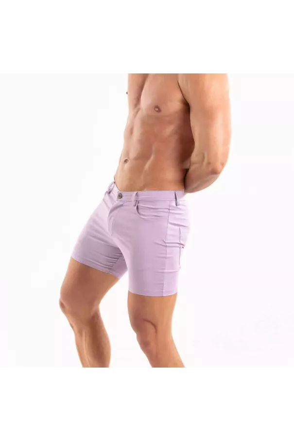 Chino Short Purple