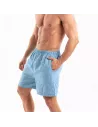 Linen Short Blue