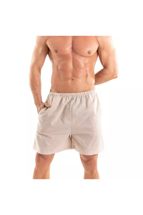 Linen Short Beige