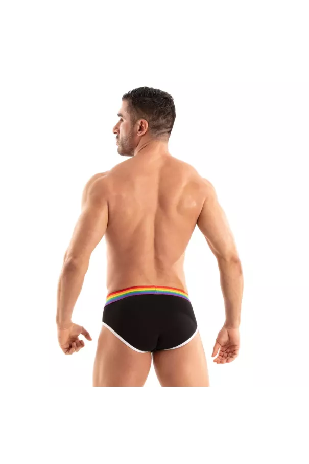 The New Pride Briefs Black From Back