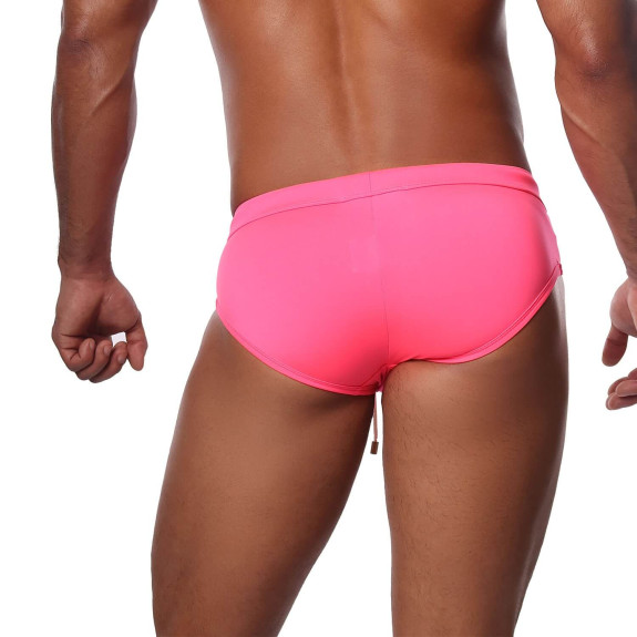 Happy Swim Briefs Neon Pink - TOF-PARIS.com