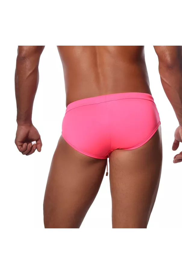 Happy Swim Briefs Neon Pink - TOF-PARIS.com