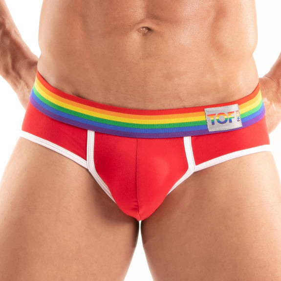 The New Pride briefs Red