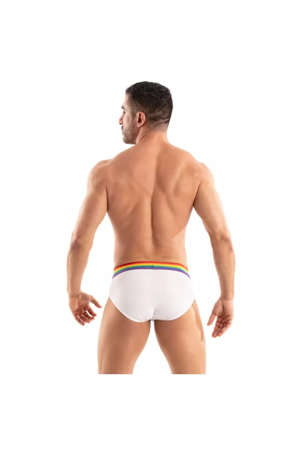 The New Pride Briefs White From Back
