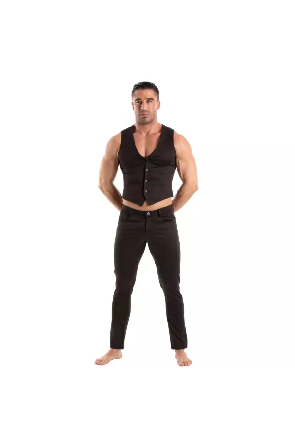 Chino Vest Black