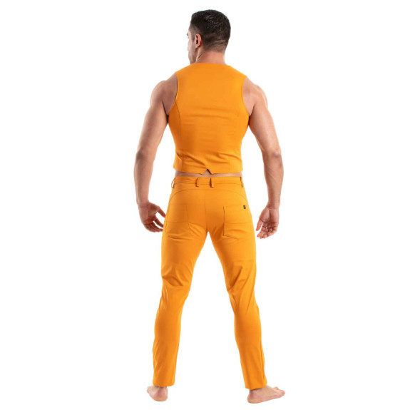 Chino Vest Orange