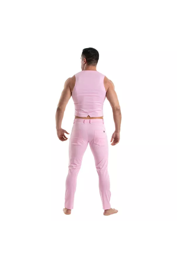 Chino Vest Pink