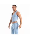 Chino Vest Blue