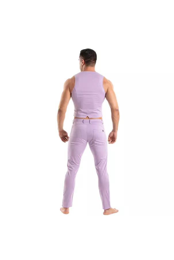 Chino Vest Purple