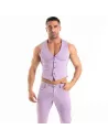Chino Vest Purple