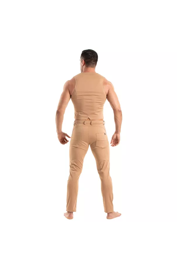 Chino Vest Brown