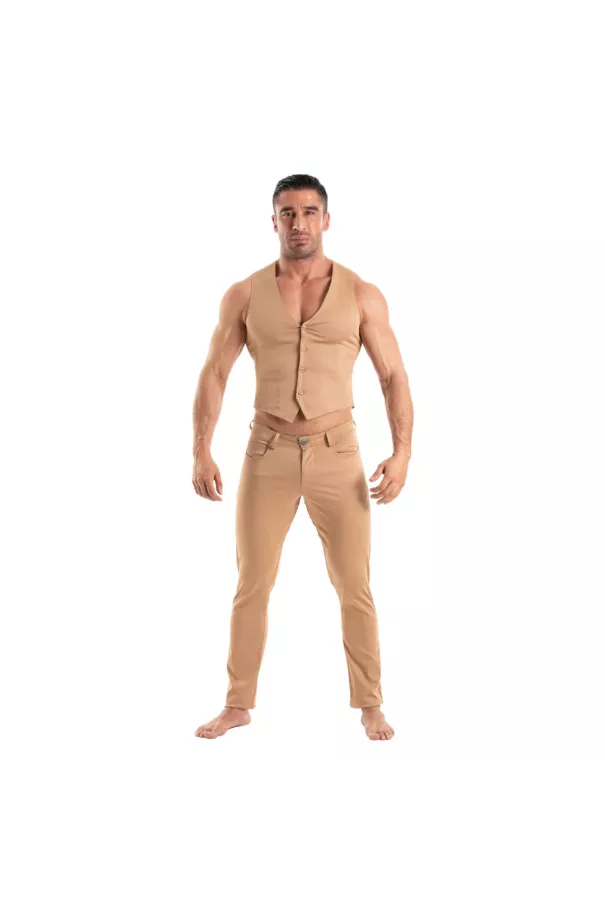 Chino Vest Brown