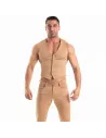 Chino Vest Brown