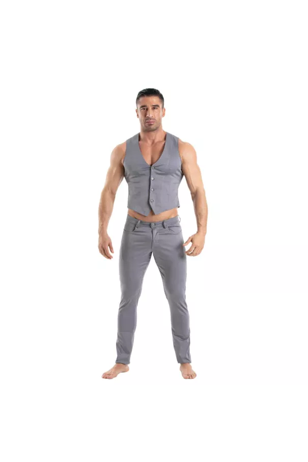 Chino Vest Grey