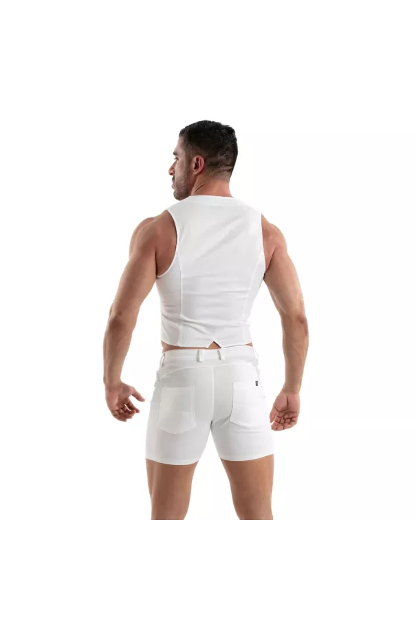 Chino Vest White