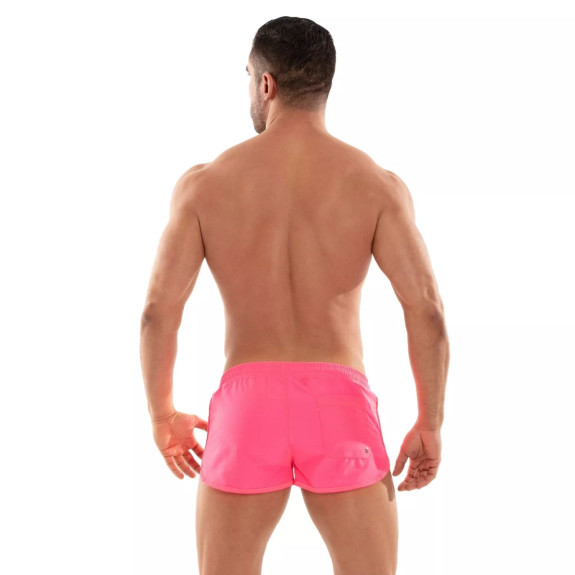Neon Swim Mini Short Pink