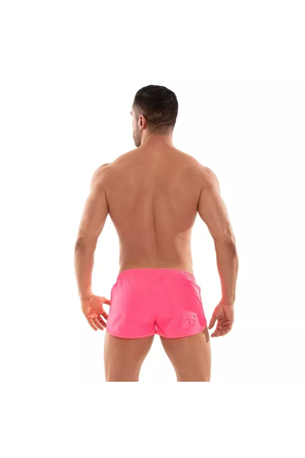 Neon Swim Mini Short Pink