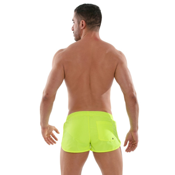 Neon Swim Mini Short Yellow
