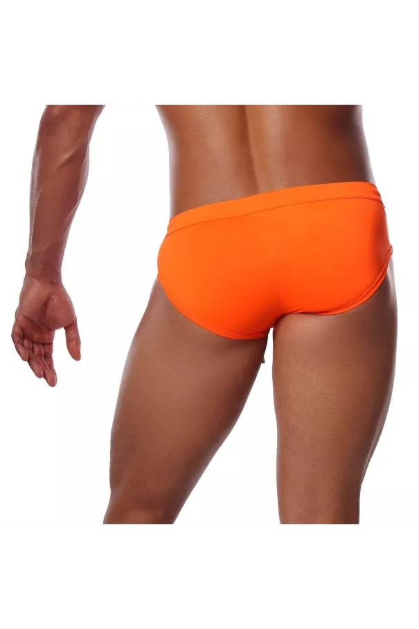 Happy Swim Briefs Neon Orange - TOFF-PARIS.com