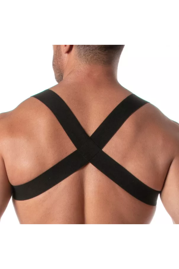 The Back Of The Fiesta Zipped Pocket Harness Royal Blue By TOF Prais