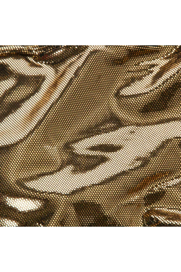 The Gold Fabric Up Close