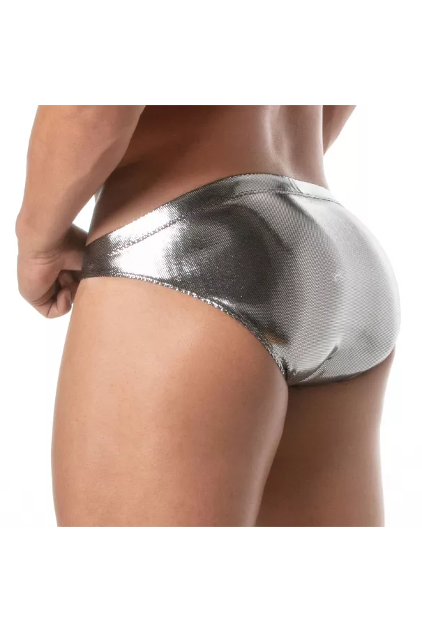 The Fiesta Minibriefs Silver From Back
