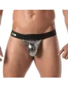 The New Fiesta Stringless Thong Silver