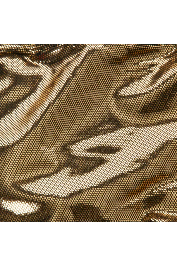 The Gold Fabric Up Close