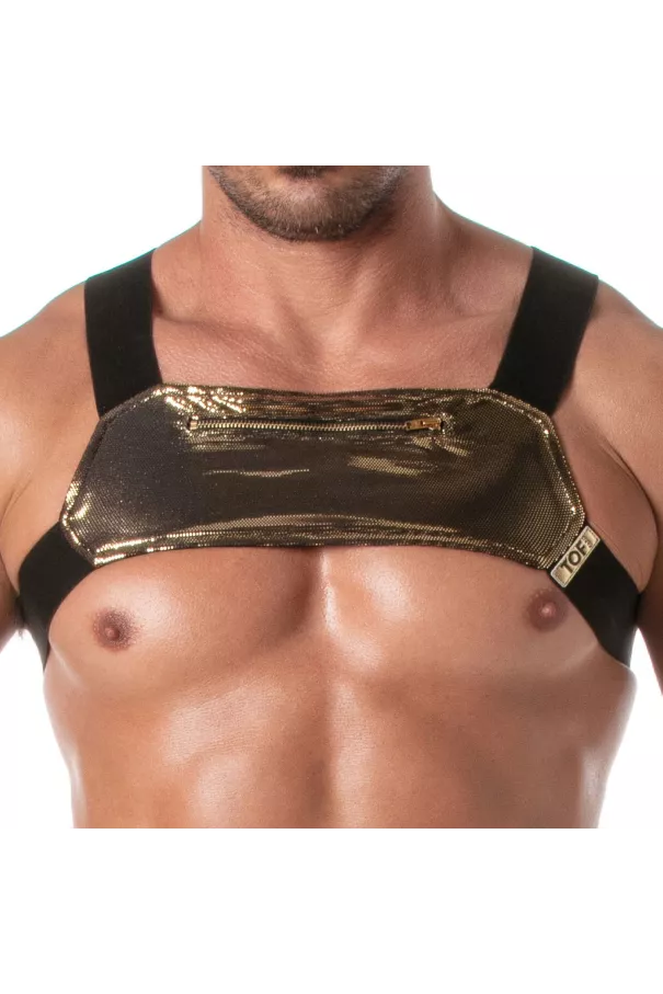 The New Fiesta Zipped Pocket Harness Gold