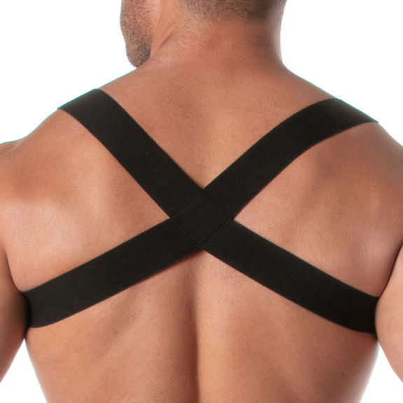 The New Fiesta Zipped Pocket Harness Silver From Back