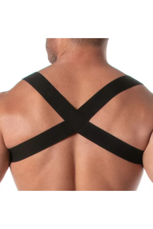 The New Fiesta Zipped Pocket Harness Silver From Back
