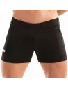 Paris Zipped Shorts Black