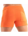Paris Zipped Shorts Orange