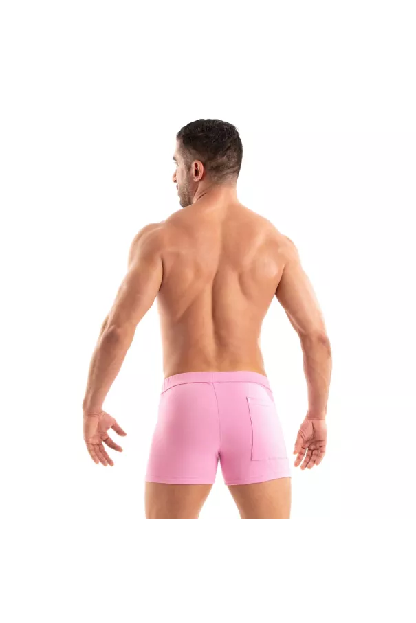Paris Zipped Shorts Pink