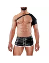 Shoulder harness Fetish Black/White