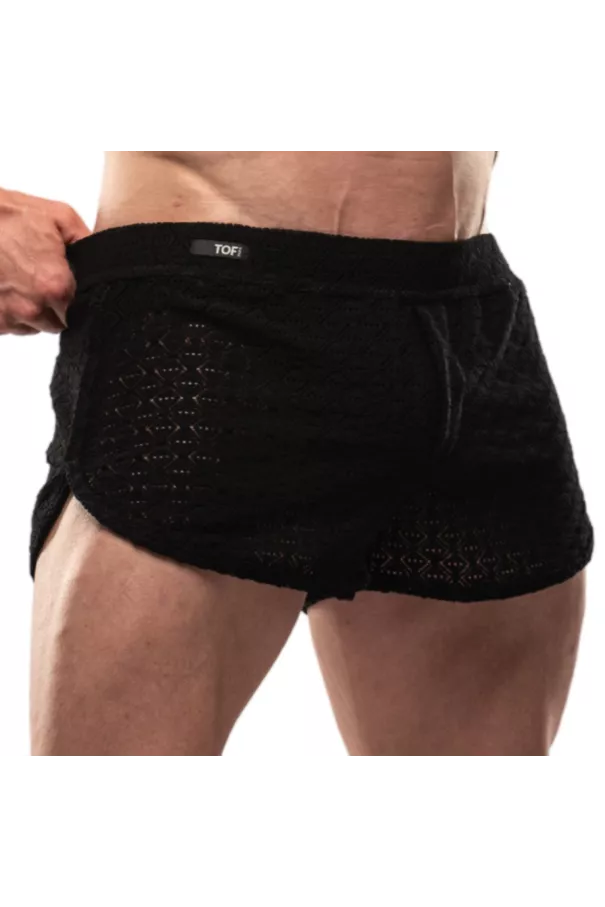 Riviera Mini Shorts Black
