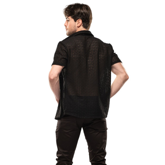 Riviera Short Sleeve Shirt Black