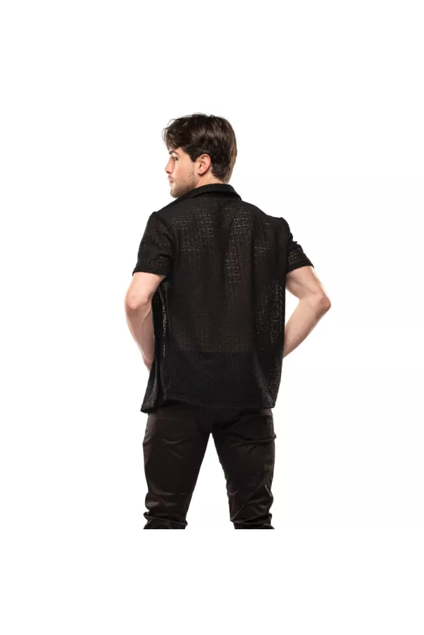 Riviera Short Sleeve Shirt Black