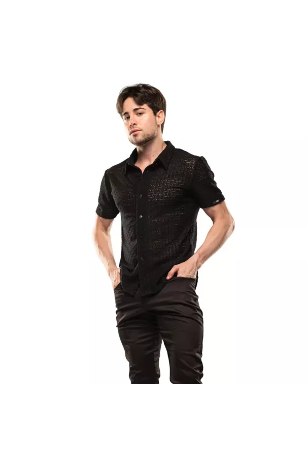 Riviera Short Sleeve Shirt Black