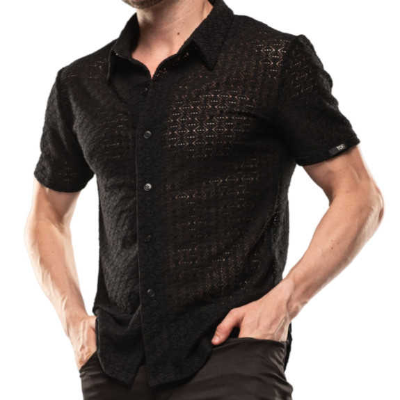 Riviera Short Sleeve Shirt Black