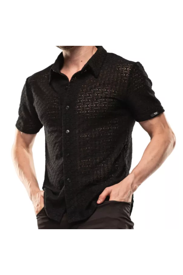 Riviera Short Sleeve Shirt Black