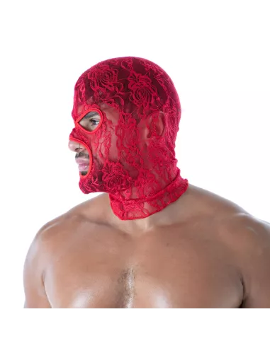 The new fluid lace hood red for men