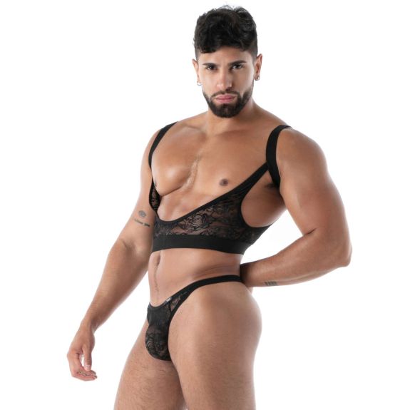  fluid lace G thong black