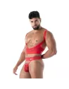 Fluid Lace Garter Strap Red